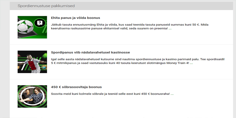unibet boonus
